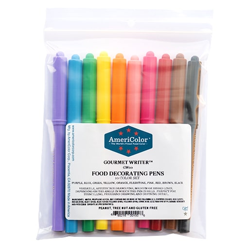 10 Color Gourmet Writer Pen Set – AmeriColor Corp.
