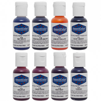 .75 Oz Soft Gel Paste 8 Color Junior Kit – Americolor Corp.