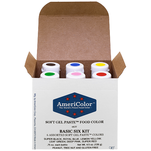 75 oz Soft Gel Paste 70 Color Heavenly Seventy Kit – AmeriColor Corp.