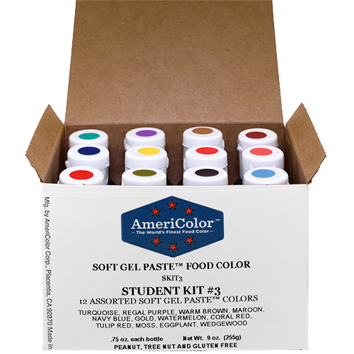 Soft Gel Paste Food Color by Americolor .75 oz. – Cake & Wedding